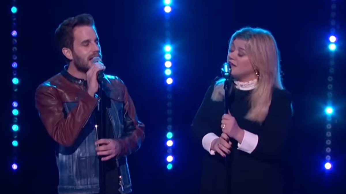 Kelly Clarkson Shares Throwback Of Emotional "Make You Feel My Love" Duet With Ben Platt