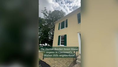 Video: Harriet Beecher Stowe House reopens after $3.5 million restoration