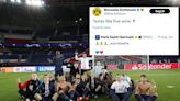 Las redes oficiales del Borussia Dortmund se burlan del PSG tras eliminarlo en la Champions - La Tercera