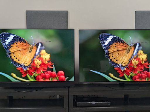 I tested two mid-range 4K OLED TVs side-by-side and the results surprised me