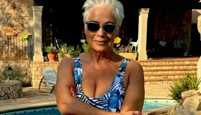 Denise Welch sends fans wild as she looks slimmer than ever in swimsuit shot