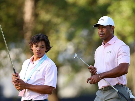 Just like dad: Tiger Woods’ son Charlie qualifies for first USGA event