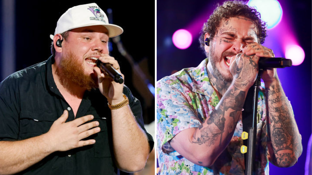 WATCH: Luke Combs, Post Malone 'Shut Down' Music City In Epic Scene | iHeartCountry Radio