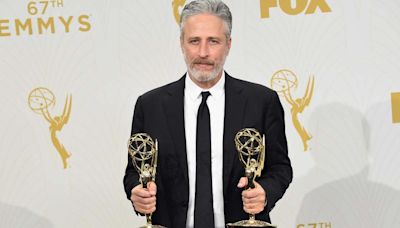 Jon Stewart questions his future on 'The Daily Show' after Emmys win: "How could I leave?"