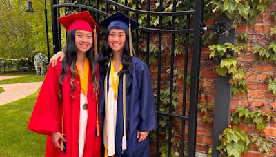 Twins who reunited on 'GMA' celebrate graduation as valedictorians