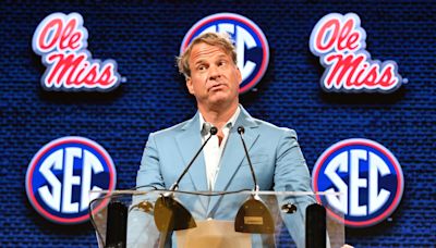 Lane Kiffin slams Paul Finebaum at SEC Media Days for past criticisms: 'I don't know what you're good at'