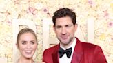 Emily Blunt and John Krasinski Attend the 2024 Golden Globes