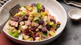 Chicken, Pear, And Walnut Chopped Salad Recipe