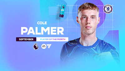 Palmer voted EA SPORTS Player of the Month