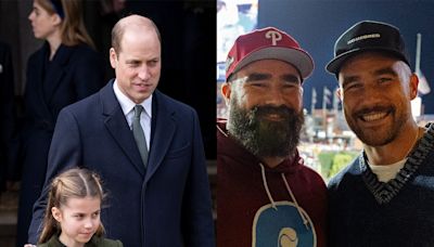 Travis and Jason Kelce Detail Meeting “Coolest Motherf--cking Dude" Prince William and His Kids - E! Online