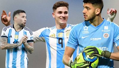 Álvarez, Otamendi y Rulli, de ganar la Copa América a buscar una medalla olímpica en París