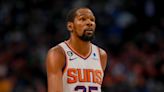 Kevin Durant out at least 3 weeks with left ankle sprain after slipping on court