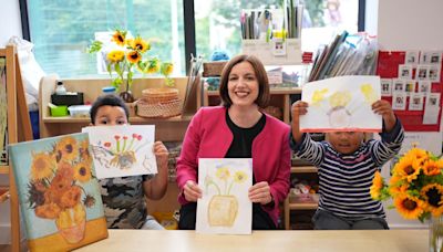 New Education Secretary visits Croydon nursery in pledge to deliver 'sea change'