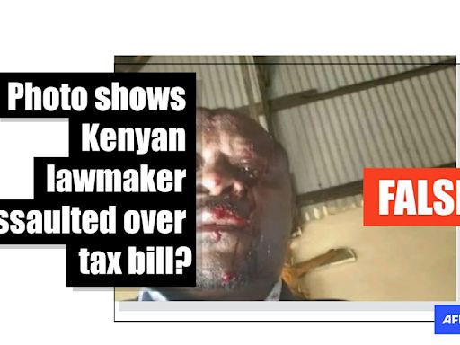 Photo of Ugandan politician falsely depicted as Kenyan lawmaker assaulted over finance bill