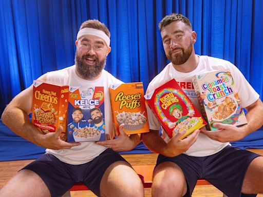 Travis and Jason Kelce Just Released Their Own Cereal — and it Combines Three Flavors in One