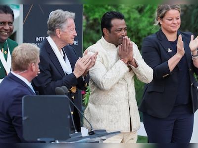 Watch: Martina Navratilova inducts Leander Paes into 2024 International Tennis Hall of Fame - CNBC TV18