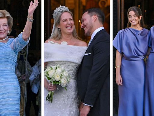 Princess Theodora of Greece’s Wedding Dress Details, Historic Tiara, American Husband Matthew Kumar, Royal Guests and More