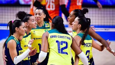 Brasil vence Holanda e mantém invencibilidade na Liga das Nações de vôlei feminino | Esporte | O Dia