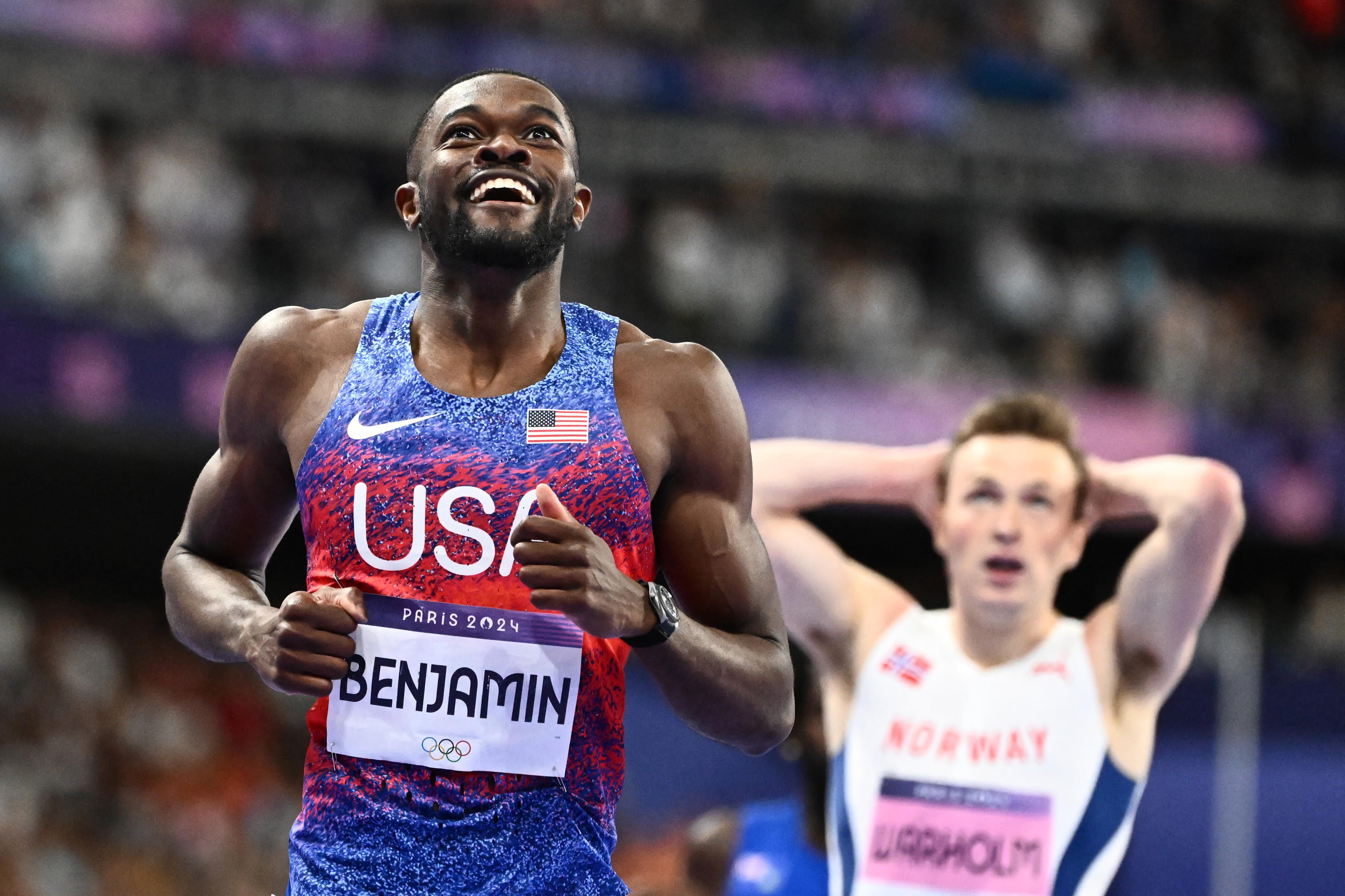 Paris Olympics: Rai Benjamin, at last, wins the gold medal that had eluded him