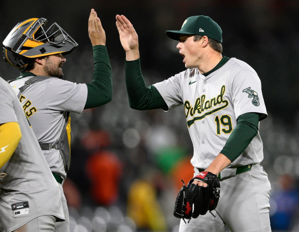 Slumping A’s aren’t making use of Mason Miller. Would trading their star closer make sense?