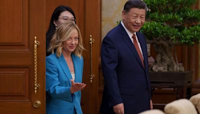 Meloni meets Xi as Italy vows to 'relaunch' ties with China