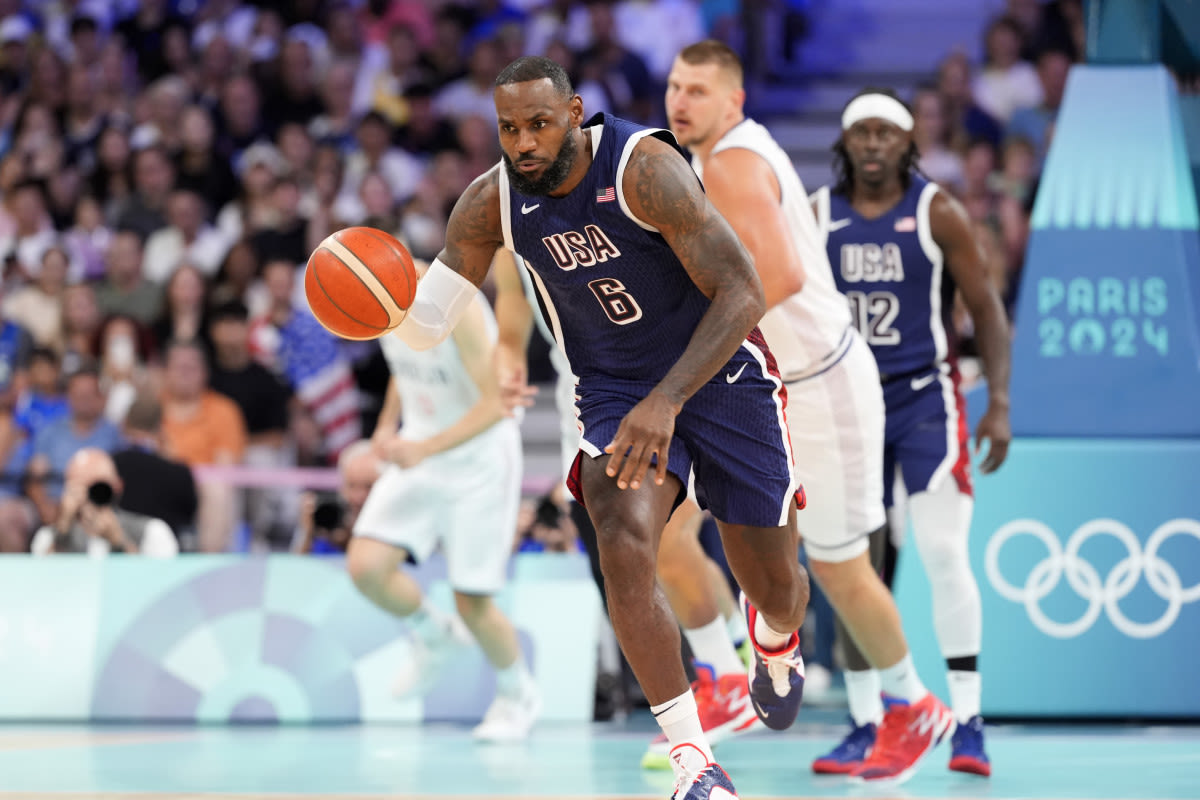Lakers News: LeBron James’ Olympic Brilliance Powers Team USA Past Serbia