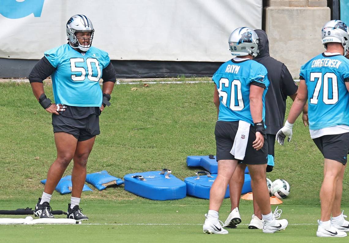 Breaking down Carolina Panthers’ offensive line depth chart for 2024 training camp