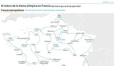 París-2024 inicia la cuenta atrás con la llegada de la llama olímpica a Marsella