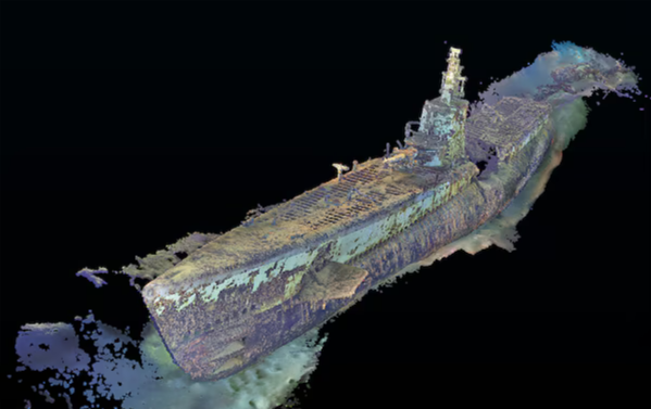 World War II sunken Navy sub found