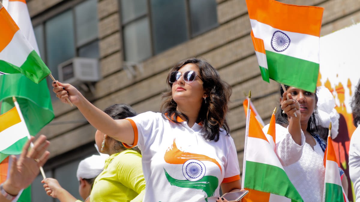 Indian Independence Day parade in NYC is marred by controversial Ram temple float