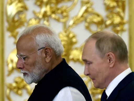 Modi clama por la paz en su primer viaje a Rusia desde el inicio de la guerra