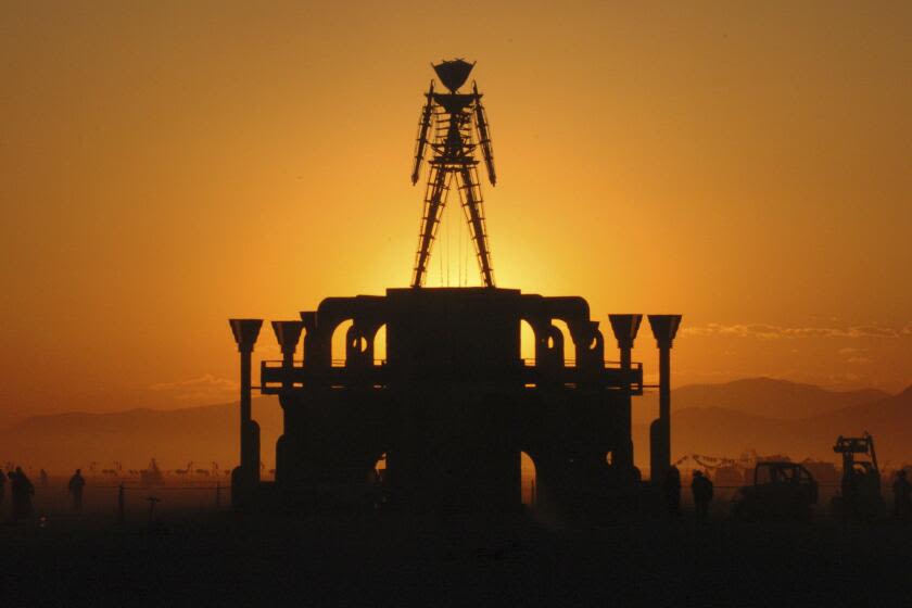 Burning Man, home of 'radical self expression,' removes pro-Palestinian sculpture from its website