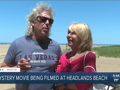 Movie set takes over Headlands Beach State Park, but what movie is it?