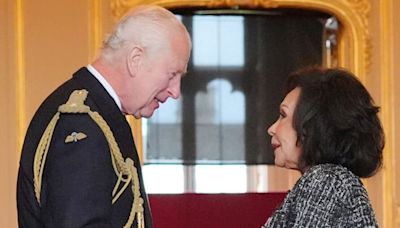 Shirley Bassey looks ageless as star breaks royal protocol with Charles in error