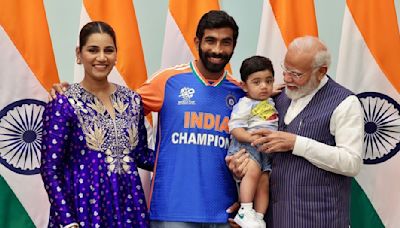 T20 World Cup 2024: PM Modi's adorable moment with Jasprit Bumrah's son goes viral