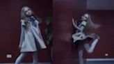 What is the weird clip of a dancing robot doll everyone is sharing on Twitter?