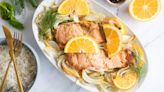 Orange Marmalade Salmon With Roasted Fennel Recipe