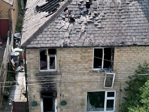 Woman dead and two children fighting for live after Huddersfield fire