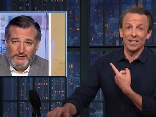 Seth Meyers Delights in Ted Cruz’s ‘Backhanded Compliment’ of Trump’s Sex Life | Video