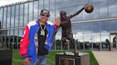 Philadelphia 76ers Unveil Allen Iverson Statue Outside Team's Practice Facility: 'Such an Honor'