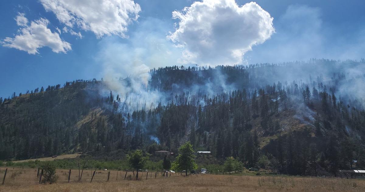 Gold Creek fire near Carlton at 277 acres