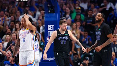 NBA playoffs: Luka Dončić leads 17-point Mavericks comeback to finish off Thunder