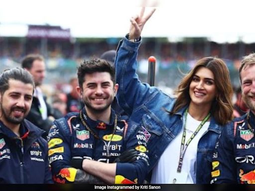 Kriti Sanon's "Unforgettable Memories" At Her First F1 Race In Silverstone