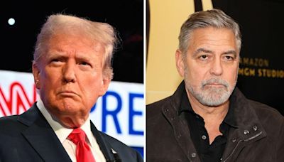 Trump Bashes George Clooney After Call For Biden To Step Down | iHeart