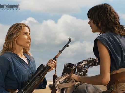 Yes, that is Elsa Pataky in two separate roles in “Furiosa: A Mad Max Saga”