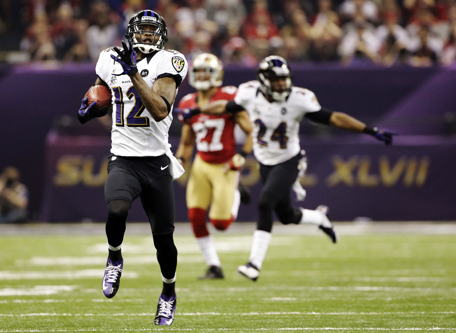 Jacoby Jones, NFL wide receiver and Super Bowl champion, dies at 40