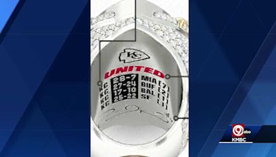 A Super mistake? There's an error on the Kansas City Chiefs' Super Bowl ring