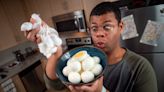 How to easily peel a hard-boiled egg