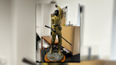 Stolen Mountaineer statue recovered successfully