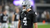 Aidan O'Connell Explains Number Change, Says No. 4 Was 'Disrespectful To Derek Carr